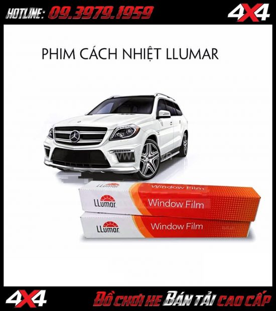 Image Dán phim cách nhiệt LLumar cho xe bốn bánh 7 vị trí tại Tp Hồ Chí Minh