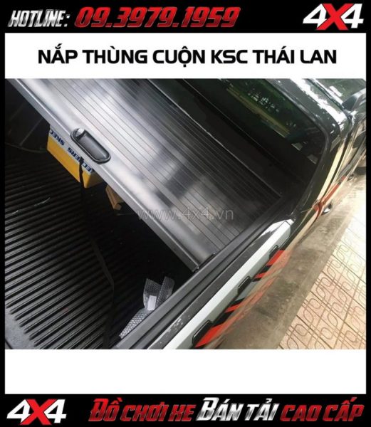 Bức ảnh: nắp thùng trượt KSC thể thao và cứng cáp độ xe pick up ở Sài Gòn