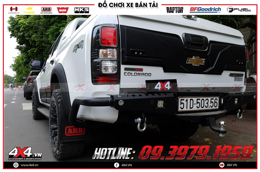 Gara bán sản phẩm chắn bùn Chevrolet Colorado tốt nhất tại Hồ Chí Minh