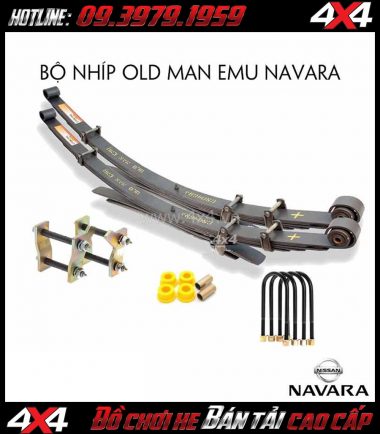 Bán bộ nhíp Old Man Emu và phụ kiện cho Nissan Navara NP300