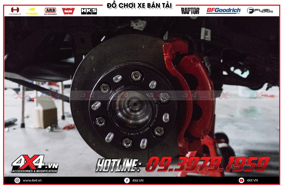 Chuyên cung cấp các trang thiết bị Độ Wheel Spacers isuzu dmax bán tải giá cực rẻ