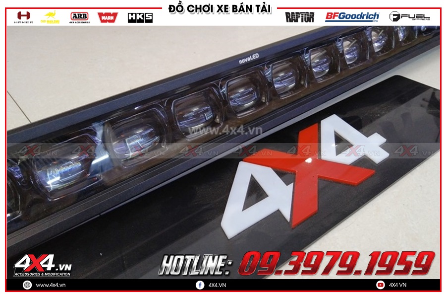 Hỏi Đèn led bar trợ sáng Mazda BT50 ngầu và chất